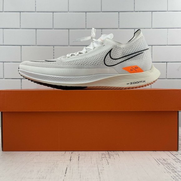 Nike Other - Nike Running Shoes Size 12 Mens ZoomX Streakfly 5K 10K White Lightweight Racing